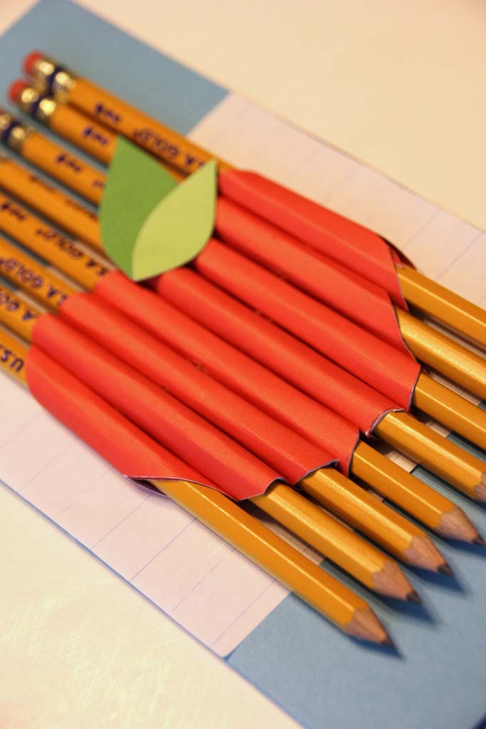 Teacher Appreciation Apple Card